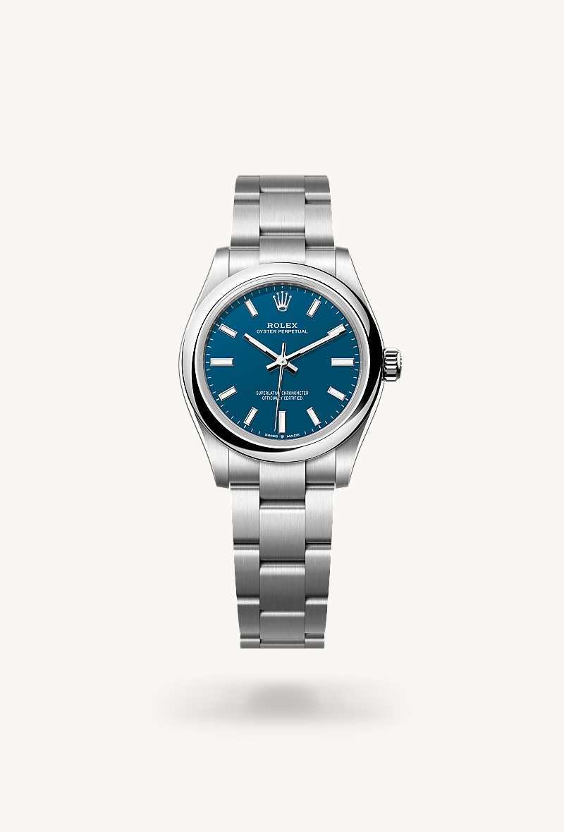Oyster Perpetual 31 Oyster, 31 mm, acero Oystersteel